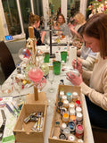 host your own glass painting party