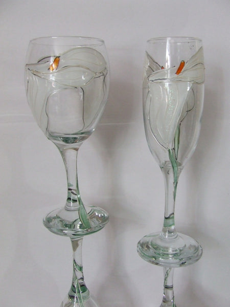 Cala Lily glasses