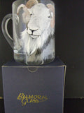 Balmoral glass tankard, Herdwick Ram