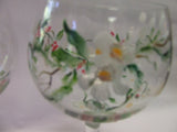 gin cocktail christmas glass